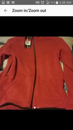 Nike therma fleece cardigan sz l