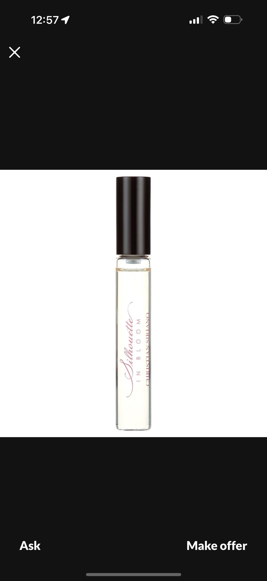 Christian Siriano Fragrance Collection In Bloom Women's Perfume Rollerball, 0.33 Ounces Eau De Parfum Spray