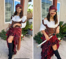 Women's pirate custome