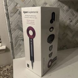 dyson supersonic fuschia hair dryer
