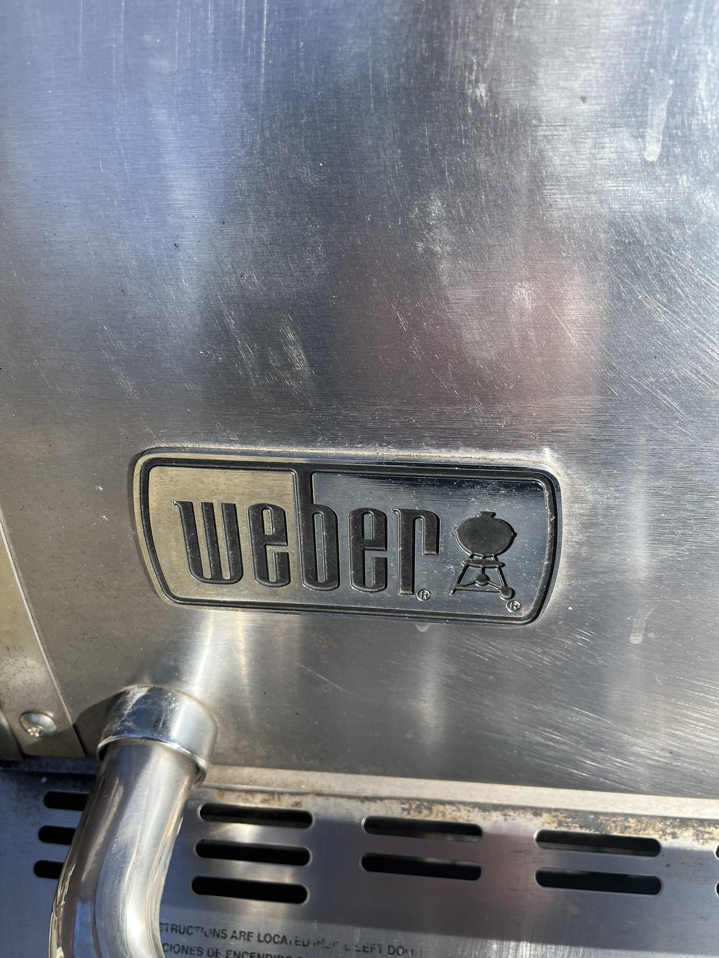 Six Burner Weber Grill Natural Gas ONLY Not Propane