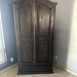Wood Bar Cabinet