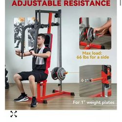 Soozier Chest Fly and Press Machine for Upper Body Training,