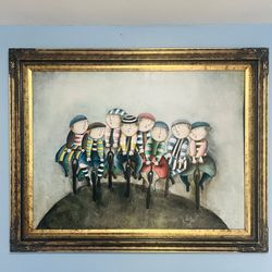 Painting  by British artist Joyce Roybal