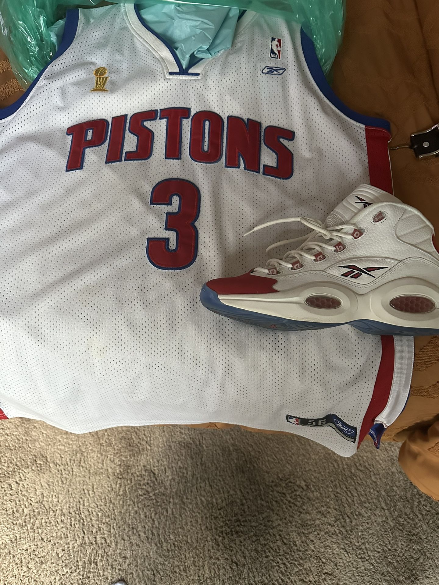 Jersey and Tennis Shoes