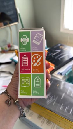 🖨️ Portable Mini Bluetooth Printer – New in Box