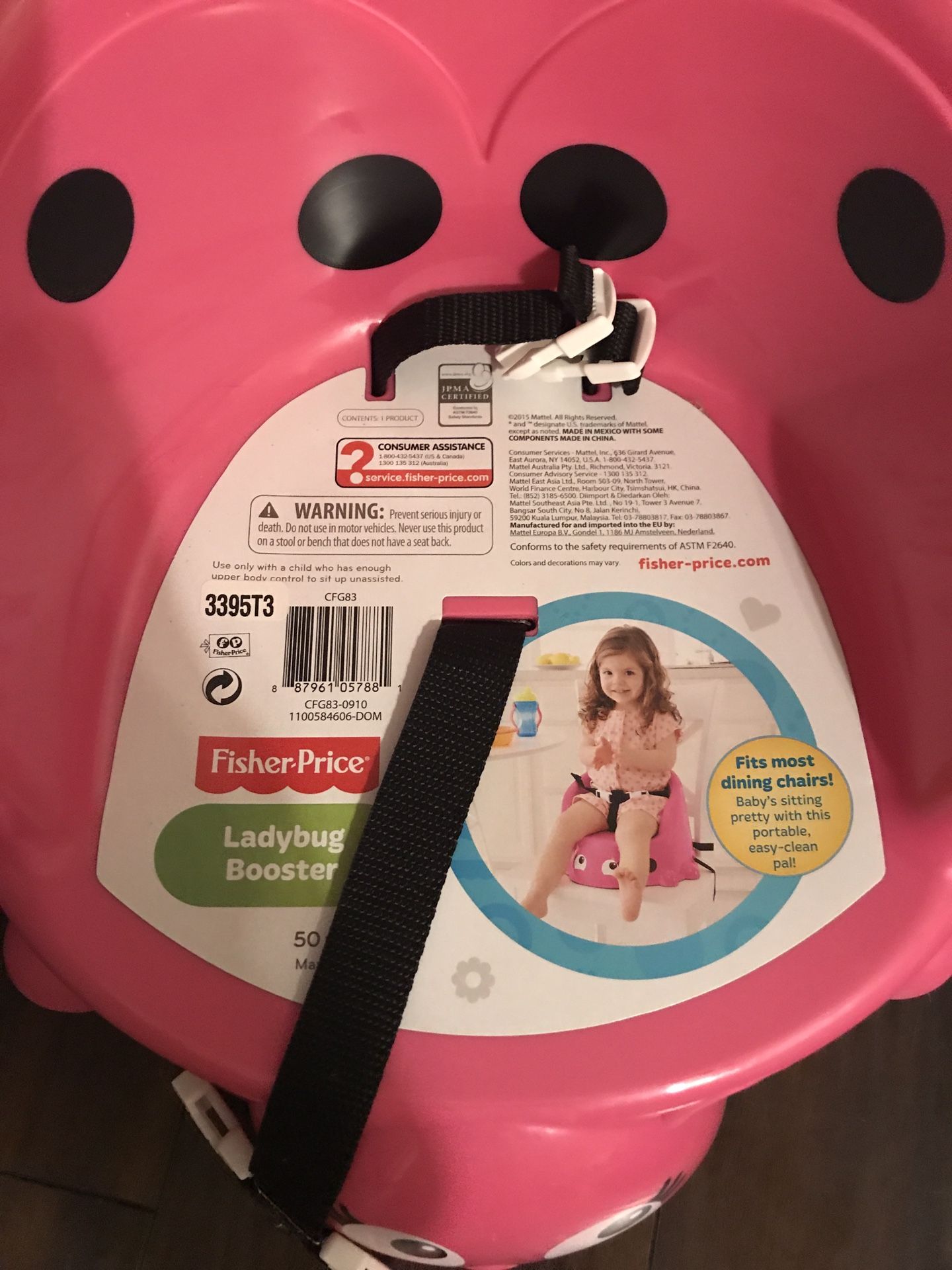Ladybug booster seat for Sale in Haslet TX OfferUp