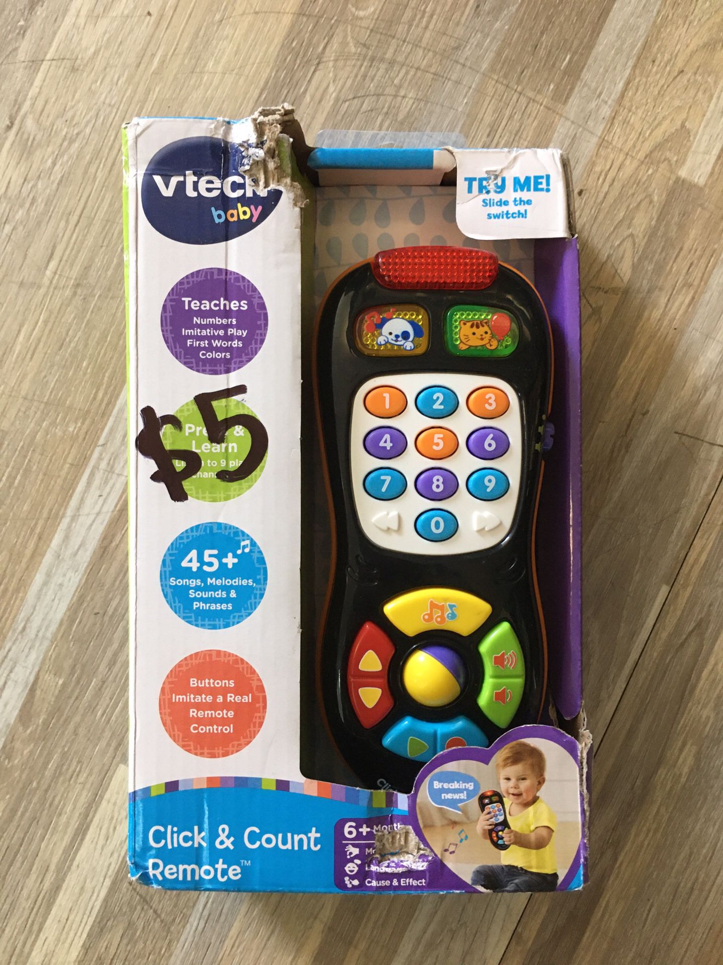 VTEC baby click and count remote
