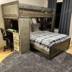 Complete Wooden Bunk Bed