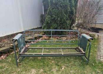 Midcentury Patio Glider