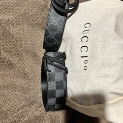 Gucci Belt And LV BELT 