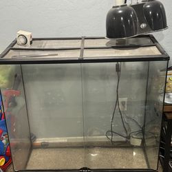 Reptile tank 35.5”x18”x36”
