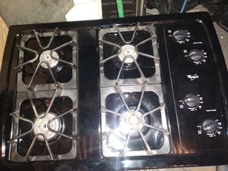 Whirlpool counter top range