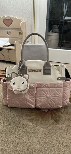 Diaper bag betsey Johnson cat with changing mat