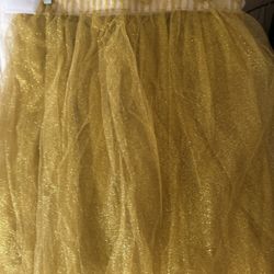 Gold Skirting For Table 