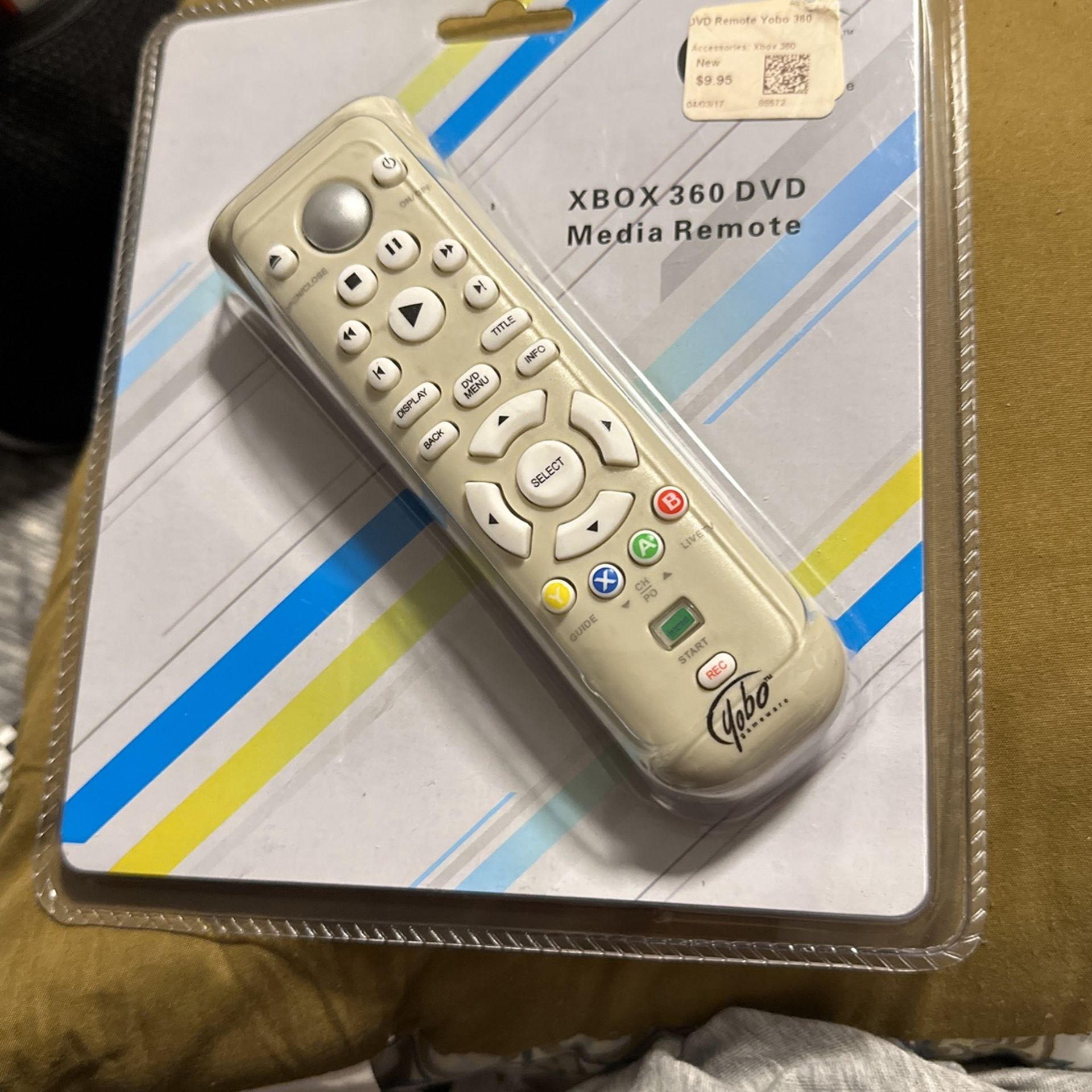 Xbox 360 DVD Media Remote