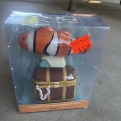 Aquarium Themed Salt & Pepper Shakers