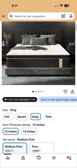 King Size Mattress