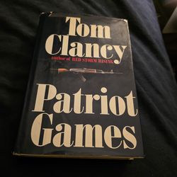 Patriot Games by Tom Clancy (1987) 1st Edition 1st Printing HCDJ Jack Ryan