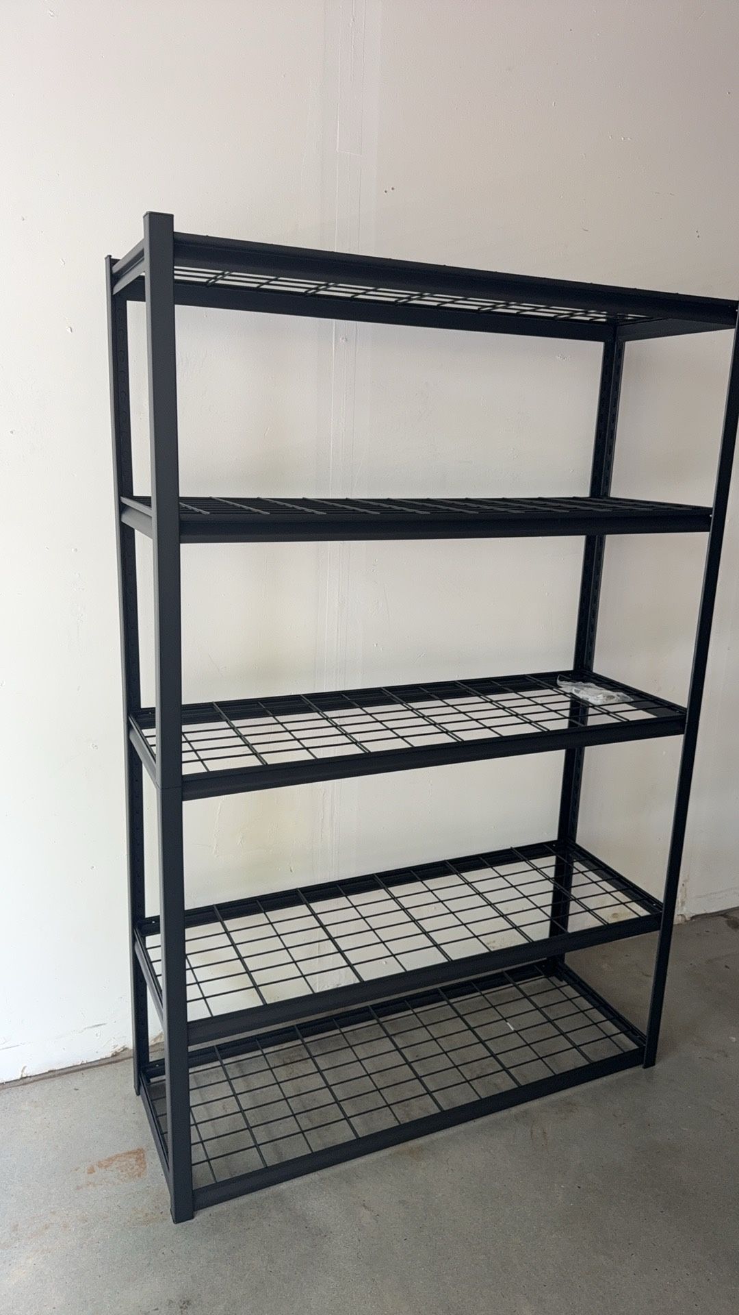 Brand New🔥 5-Tier Heavy Duty Garage Shelving Unit with Wire Shelves 72"H x 48"W x 20"D