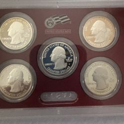 2010 Silver Quarter Proof Set 