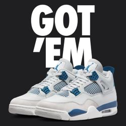Jordan 4 Military Blue