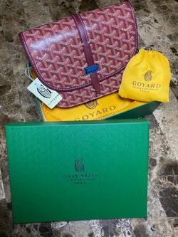 Goyard Belvedere PM Crossbody Bag In Red