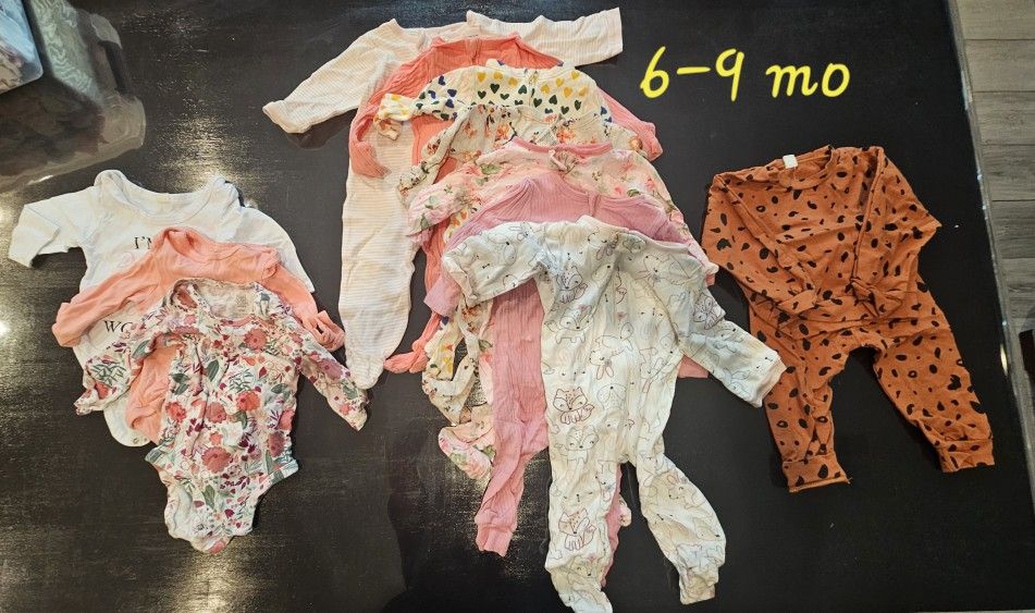 6-9 Month Girl Clothes