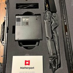 Matterport Mc250 Pro2 3d camera in hard case with full kit.
