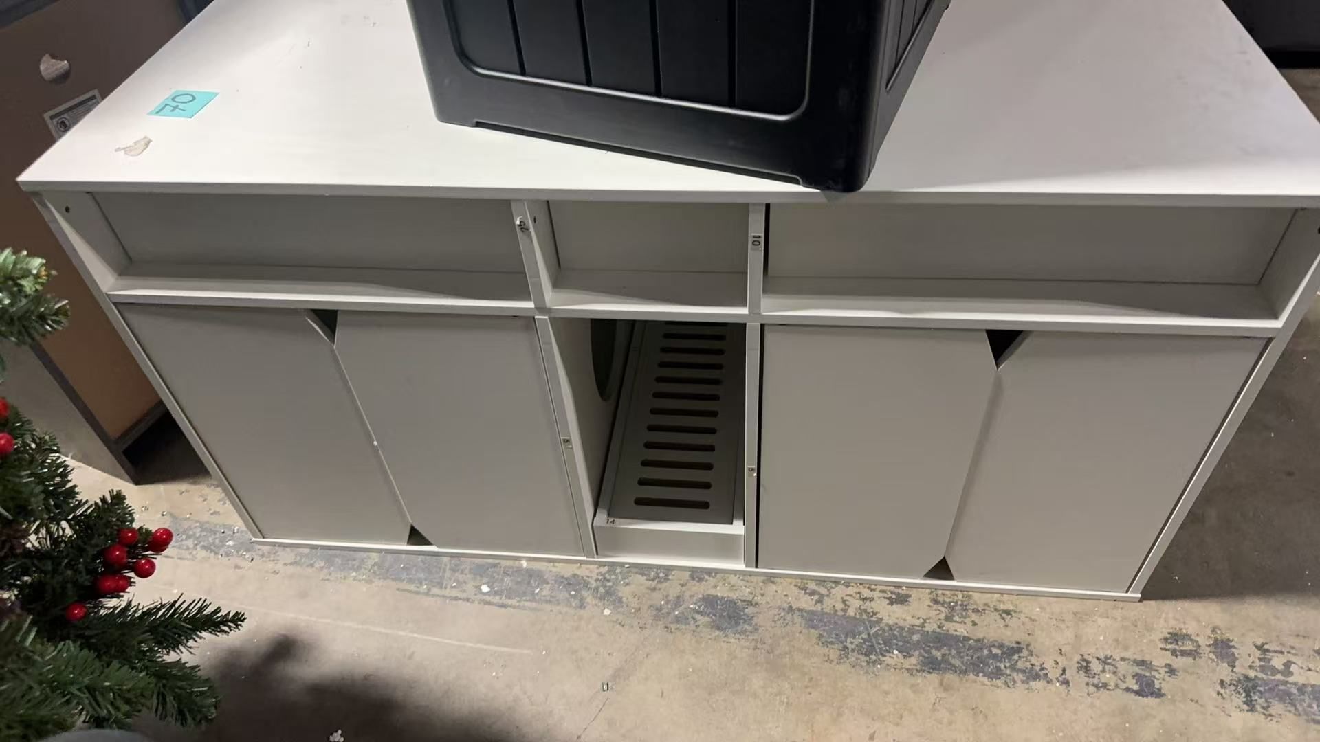🔥On sale🔥 White Cat Litter Box