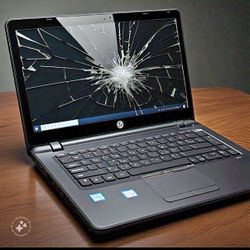 Laptop screen replacement.