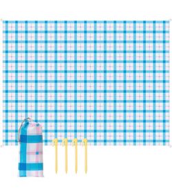 Family Picnic Mat, Large Foldable, Machine Washable forCamping,Park,Beach,Hiking