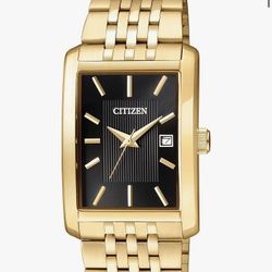 Citizen Gold Color Stainless Steel Watch!! In great condition!!