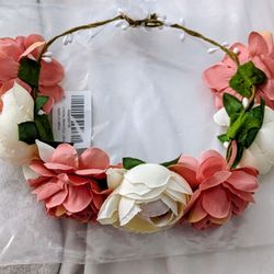Flower Wreath Headband 