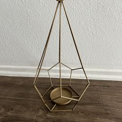 Gold Plant/candle Hanger 