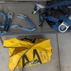 3M DBI-SALA ExoFit NEX Safety Harness Large + FallTech Shock Absorbing Lanyard