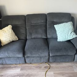 3 Seater Recliner with built in USB connection for Sale