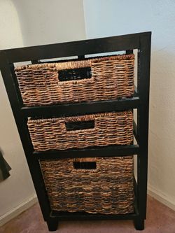 Side table with drawers