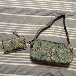 Lily Waters Hand Bag And Wallet Set