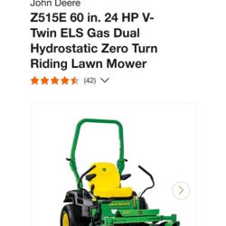 Zero Turn Mower 60 Inch John Deer
