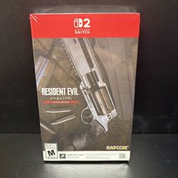 Resident Evil Requiem Deluxe Edition IN HAND ⚠️ Nintendo Switch 2 