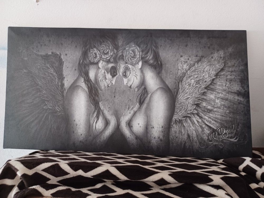 "Wives" XL Canvas