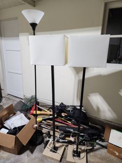 2 matching lamps