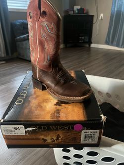 Old west boys kids cowboy boots size 11