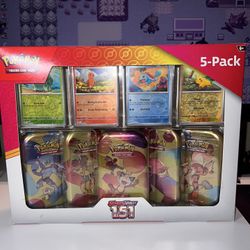 151 Mini Tin Costco 5 Pack