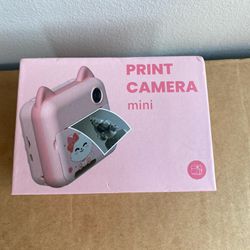 Kids Print Mini Camera