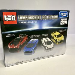 Tomica Lamborghini Collection – 4 Car Set by Takara Tomy New