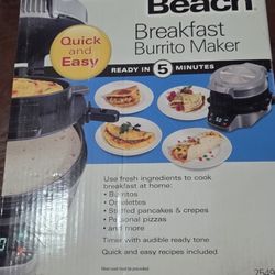 Breakfast Burrito Maker 