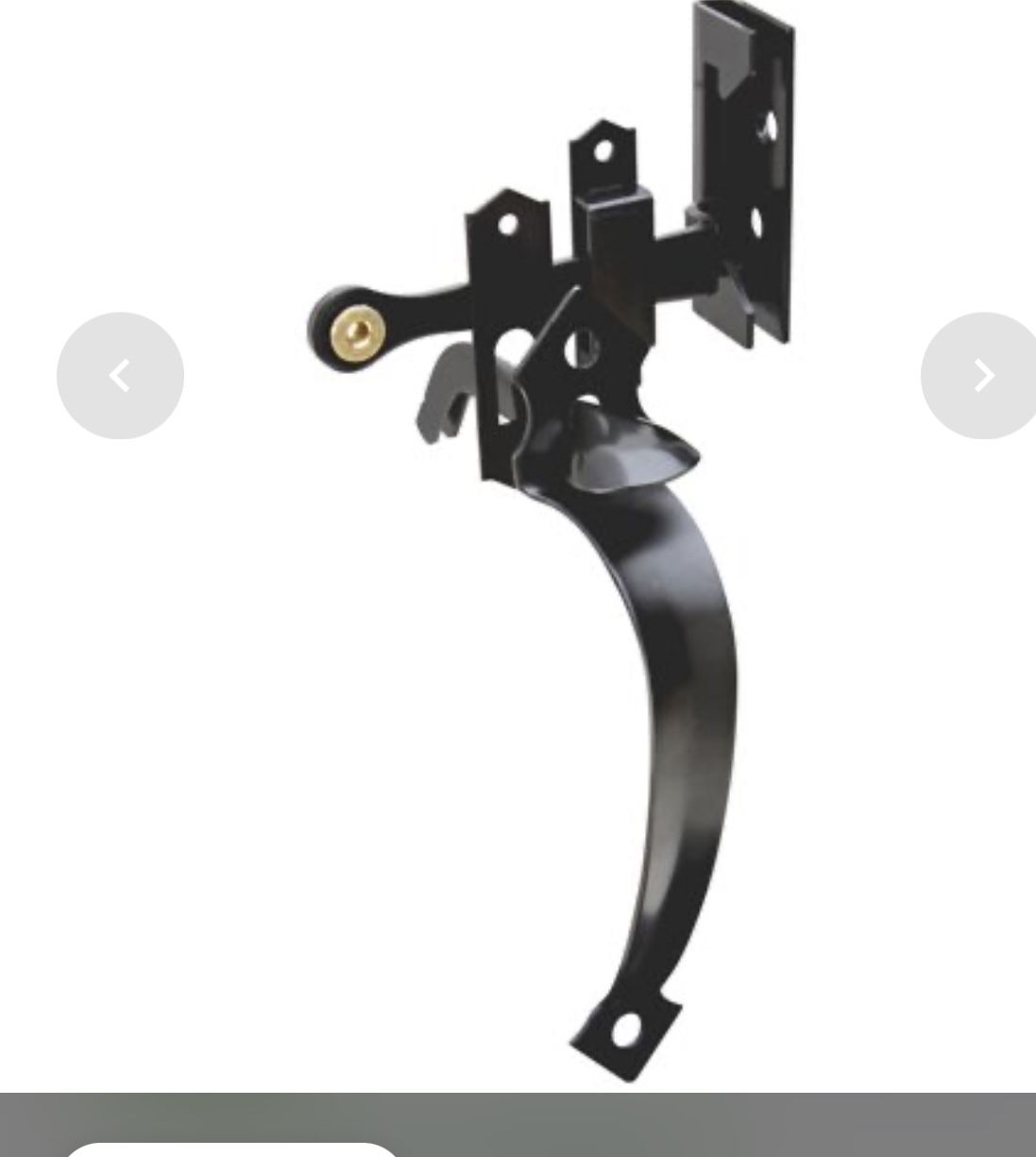 National Hardware N101-451 V24 In-Swinging Thumb Latch In Black(contact info removed) Black Outswing Thumb Latch