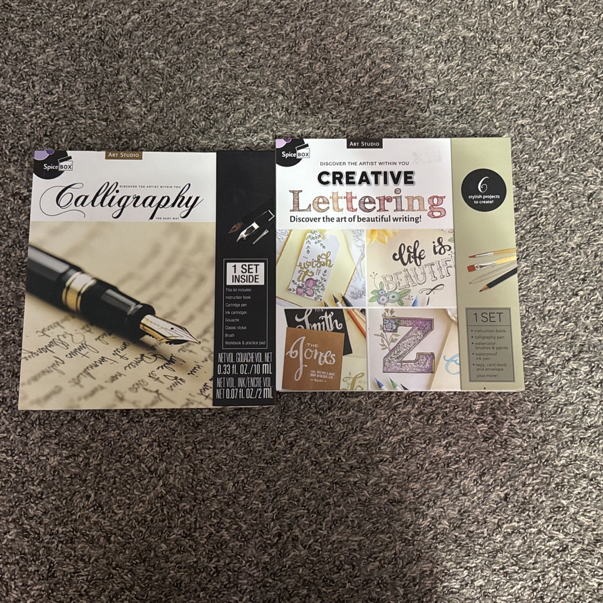 Calligraphy + creative Writing Set